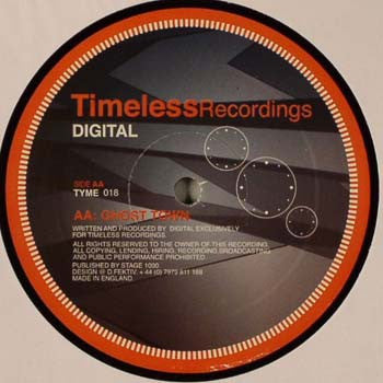 Total Science / Digital : Face Riders / Ghost Town (12")