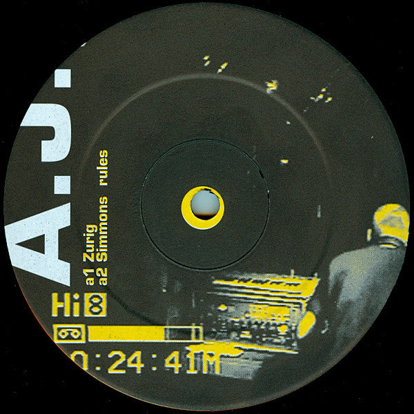 Acid Junkies : Unsequenced - Part V (2x12", Album)