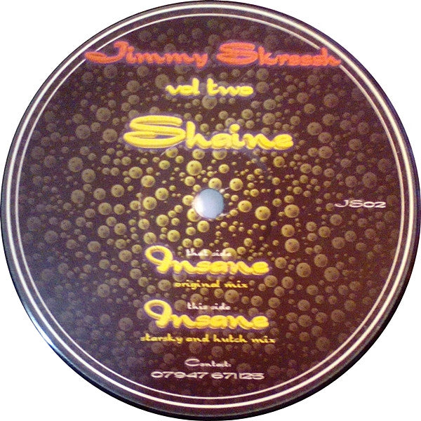 Jimmy Skreech : Vol Two (Shaine) (12")