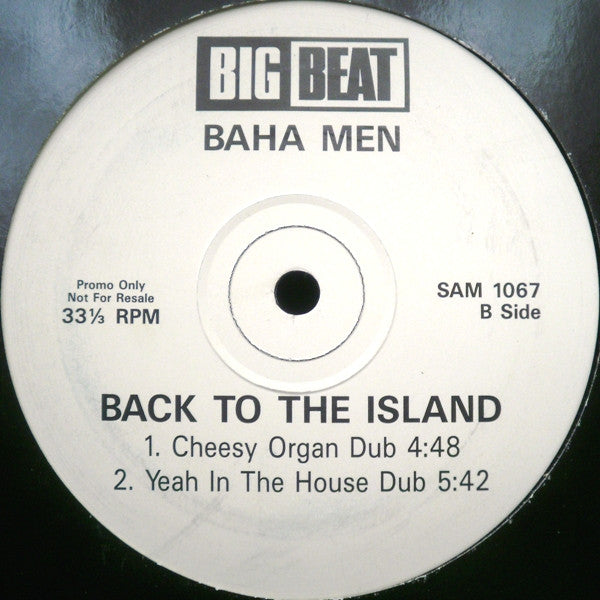 Baha Men : Back To The Island (12", Promo)