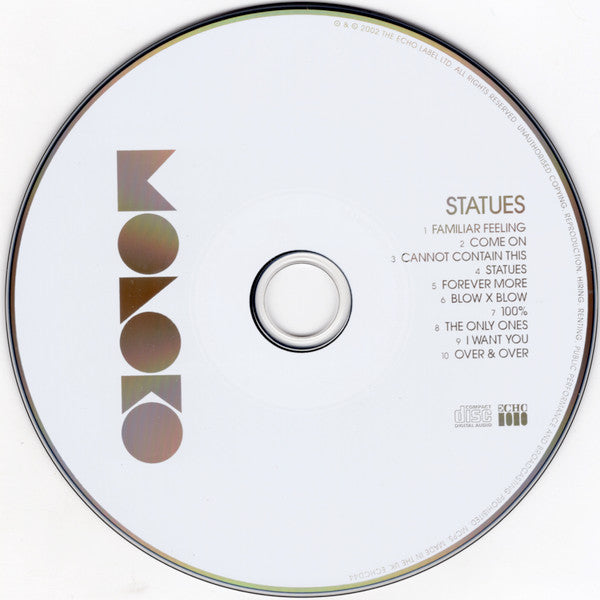 Moloko : Statues (CD, Album)