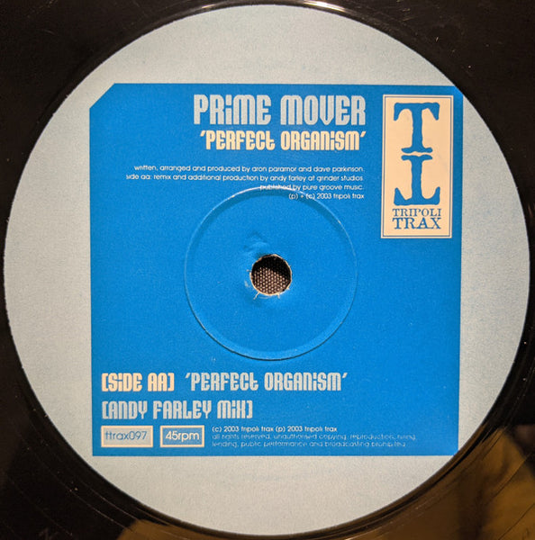 Prime Mover : Perfect Organism (12")