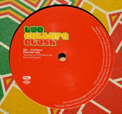 Two Culture Clash : ... And Dance (12", Promo)