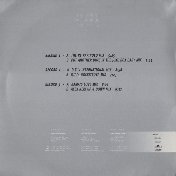 Rapination & Kym Mazelle : Love Me The Right Way '96 (3x12", Promo)