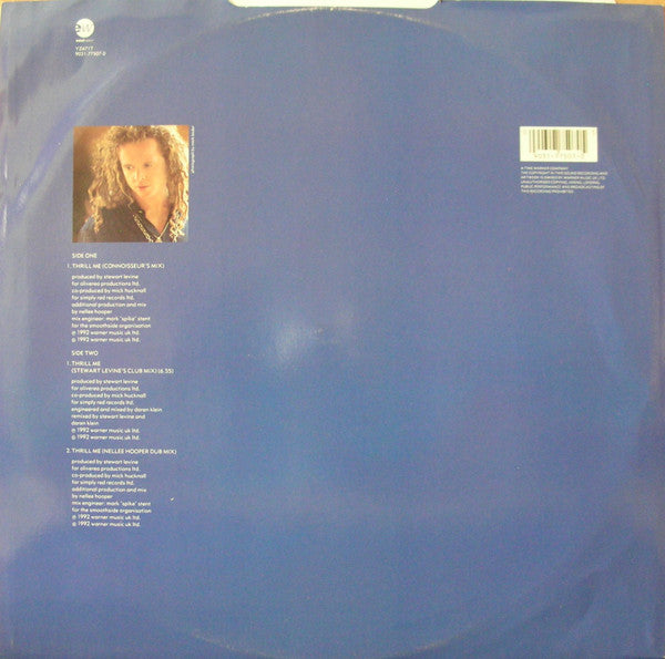 Simply Red : Thrill Me (12", Single)