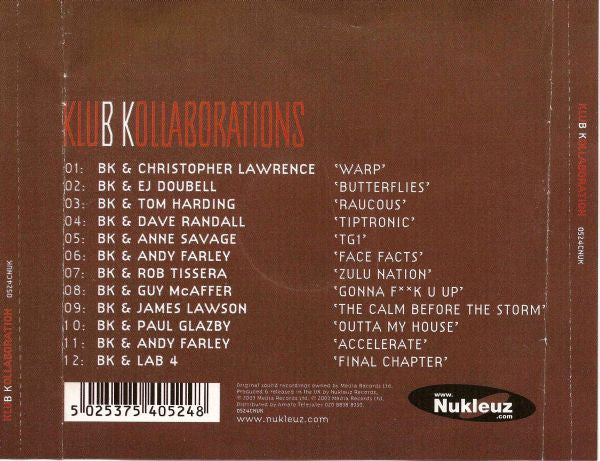 BK : Klub Kollaborations (CD, Mixed)