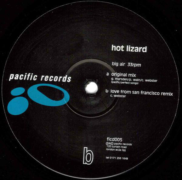 Hot Lizard : Big Air (2x12")