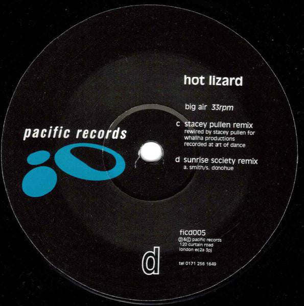 Hot Lizard : Big Air (2x12")