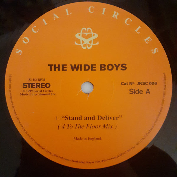 The Wideboys : Stand And Deliver (12")