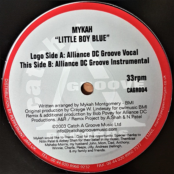 Mykah : Little Boy Blue (12")
