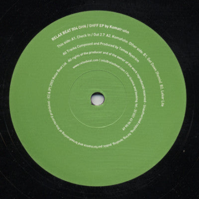Komatrohn : Ohn / Ohff EP (12", EP)