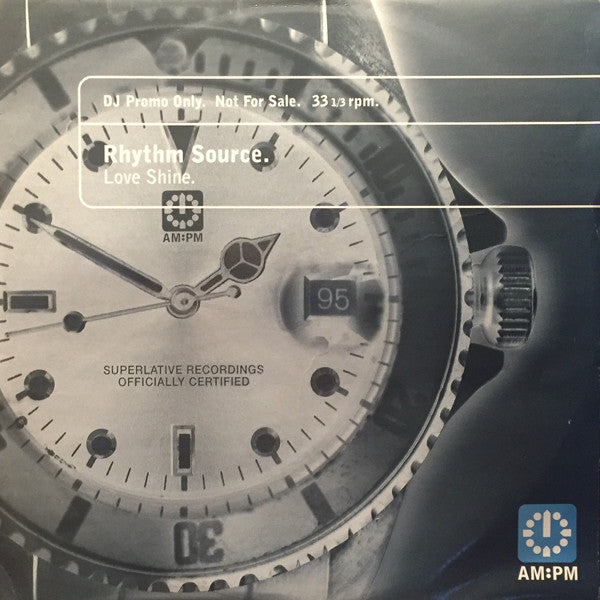 Rhythm Source : Love Shine (12", Promo)