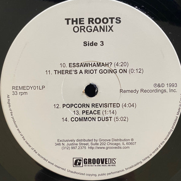 The Roots : Organix (2xLP, Album, RE)
