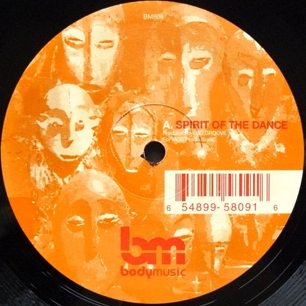 RC Groove : Spirit Of The Dance (12")