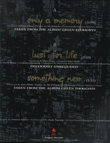 The Smithereens : Only A Memory (12")