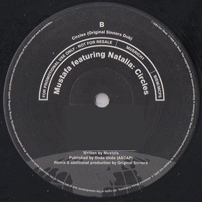 Mustafa : Circles (12", Promo)