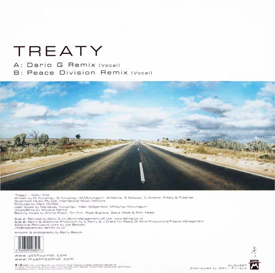Yothu Yindi : Treaty (12")