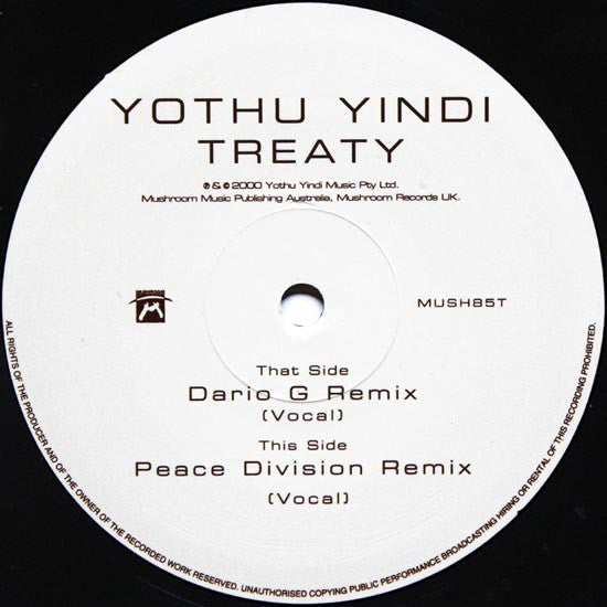 Yothu Yindi : Treaty (12")
