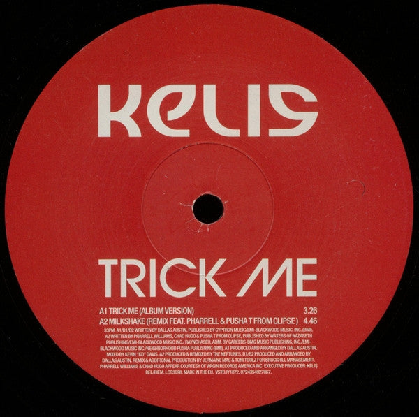 Kelis : Trick Me (12", Promo)