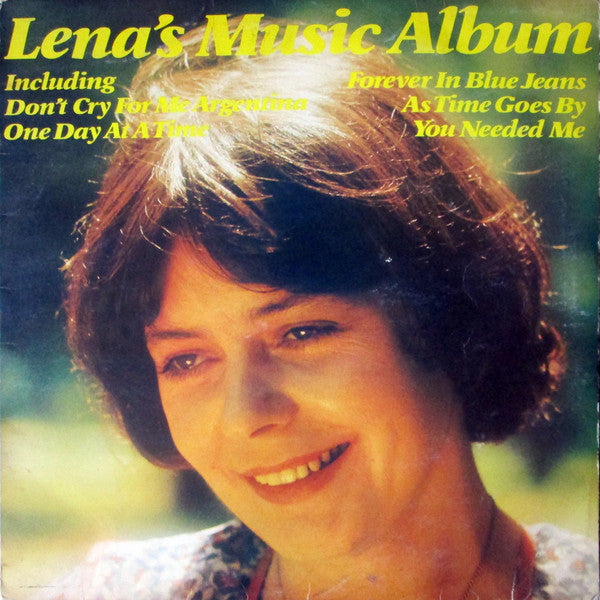 Lena Martell : Lena's Music Album (LP, Album)