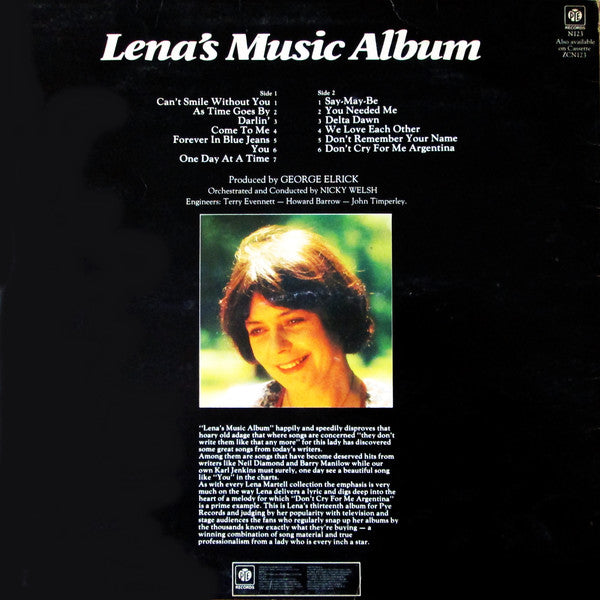Lena Martell : Lena's Music Album (LP, Album)