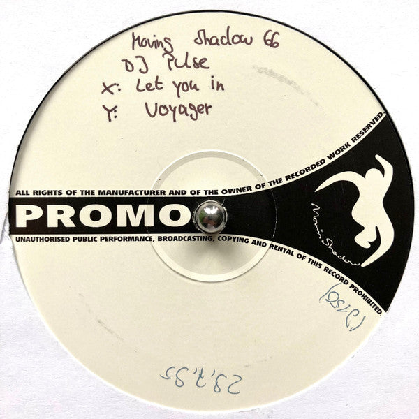 DJ Pulse : Let You In / Voyager (12", Promo)