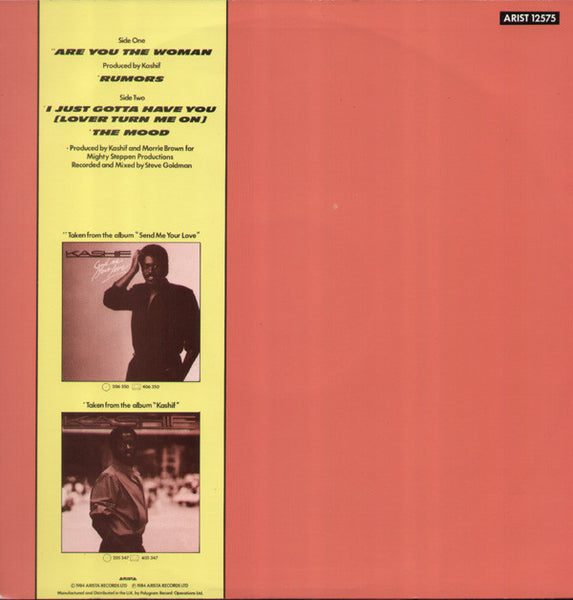 Kashif : Are You The Woman - Four Track 12" (12")