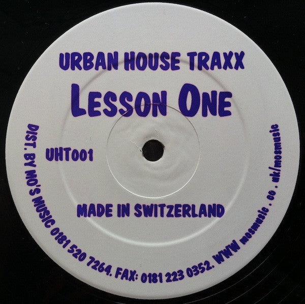 C & M Productions : Lesson One (12")