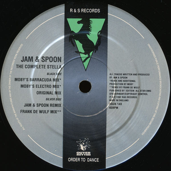 Jam & Spoon : The Complete Stella (12")