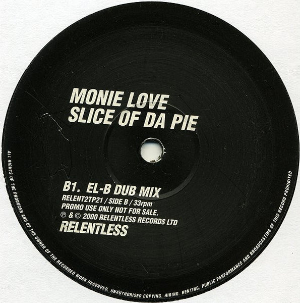 Monie Love : Slice Of Da Pie (12", Promo)