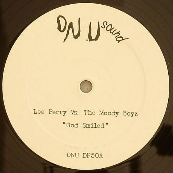 Lee Perry vs. The Moody Boys : God Smiled (12", Single, Ltd)