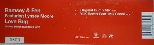 Ramsey & Fen Featuring Lynsey Moore : Love Bug (12", Ltd, Num)