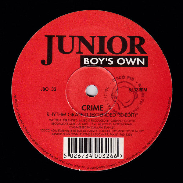 Crime : Flight In 2 Fantasy (12")