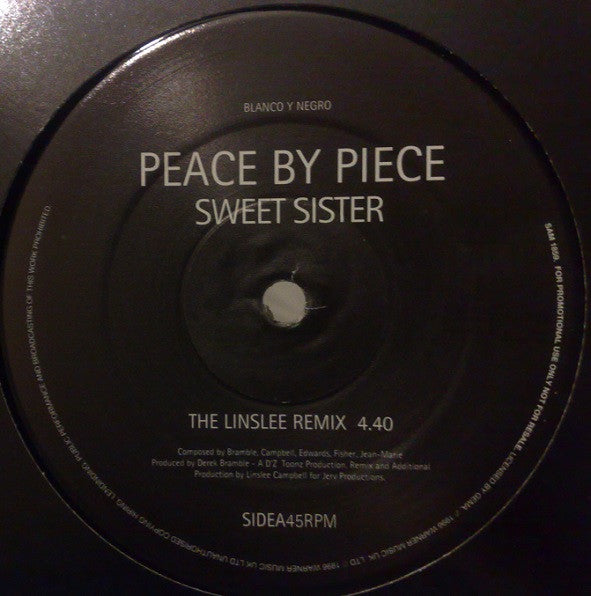 Peace By Piece : Sweet Sister (12", Promo)