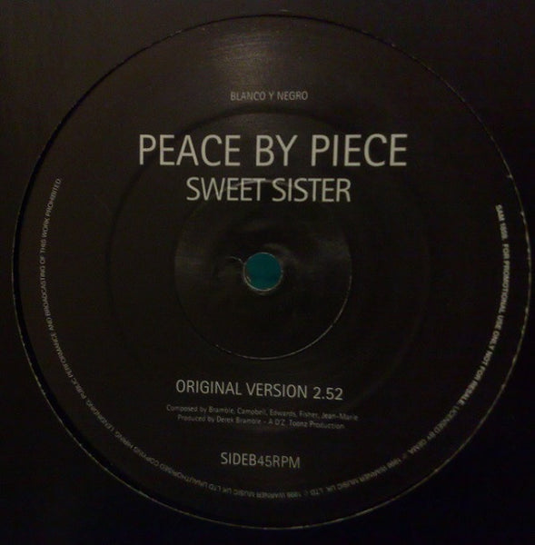 Peace By Piece : Sweet Sister (12", Promo)