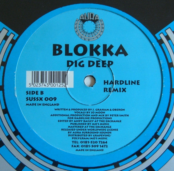 Blokka : Dig Deep (12")