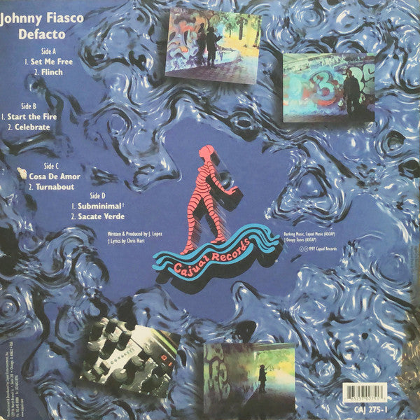 Johnny Fiasco : Defacto (2x12", Album)