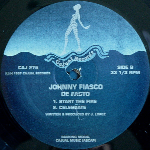 Johnny Fiasco : Defacto (2x12", Album)