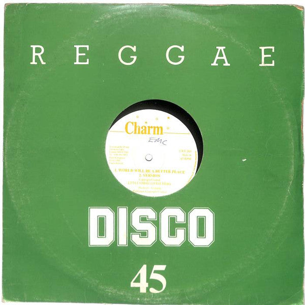 Little Chris (2) : World Will Be A Better Place (12", Maxi)