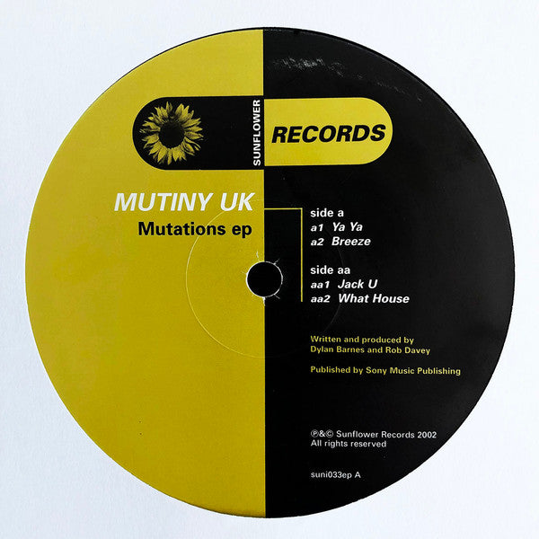 Mutiny UK* : Mutations EP (12", EP)