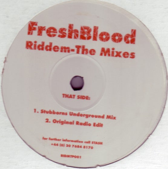 Freshblood : Riddem - The Mixes (12")