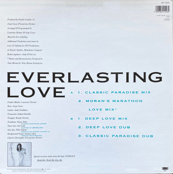 Gloria Estefan : Everlasting Love (12", Single)