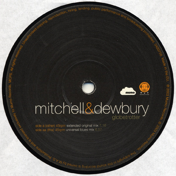 Mitchell & Dewbury : Globetrotter (12")