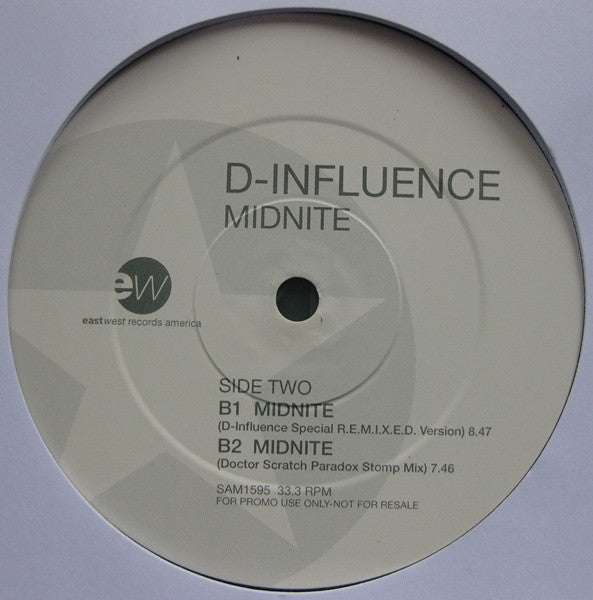 D-Influence* : Midnite (12", Promo)