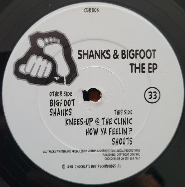 Shanks & Bigfoot : The EP (12", EP)