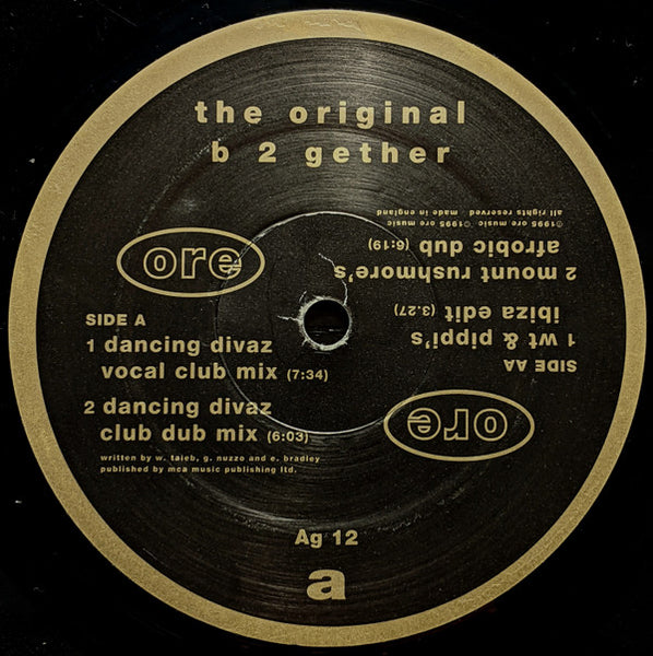 The Original : B 2 Gether (12", Gol)
