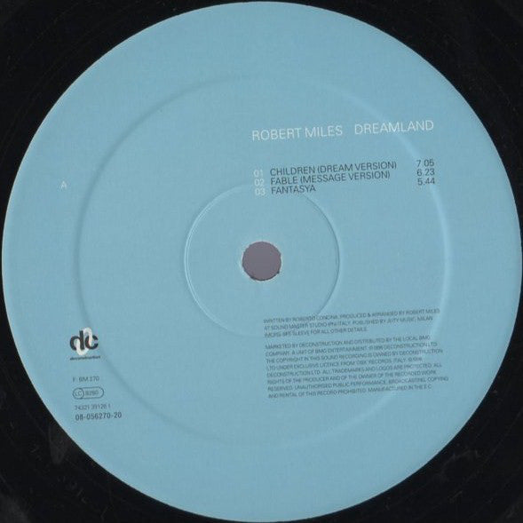 Robert Miles : Dreamland (2xLP, Album)
