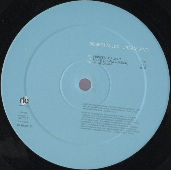 Robert Miles : Dreamland (2xLP, Album)