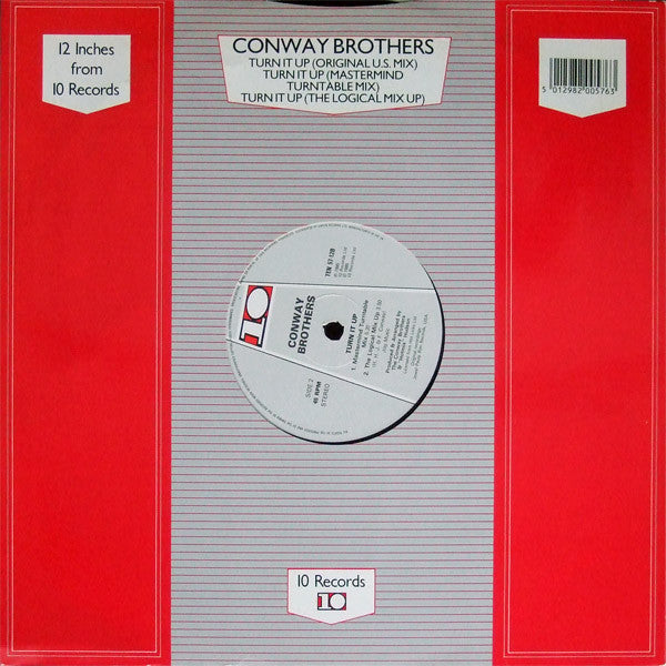 Conway Brothers* : Turn It Up (12", Single, Com)