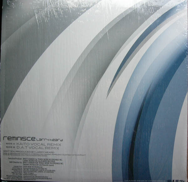 Larry Heard : Reminisce (12")